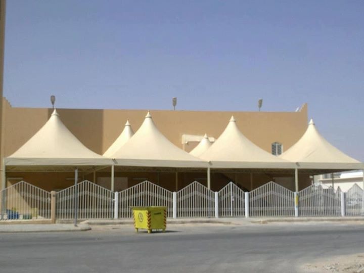مظلات حديد بالرياض