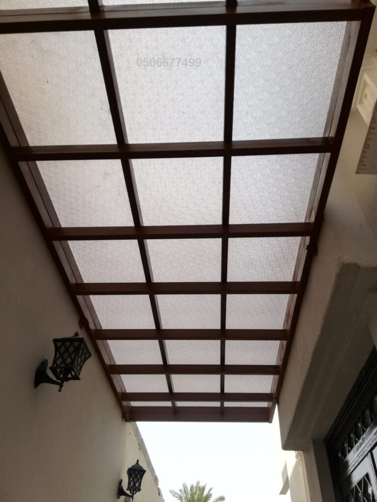 مظلات شفافة بالرياض